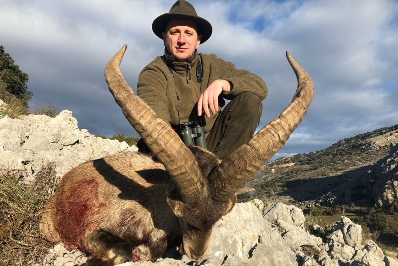 Poľovačky v Španielsku / Lov kozorožcov v Španielsku