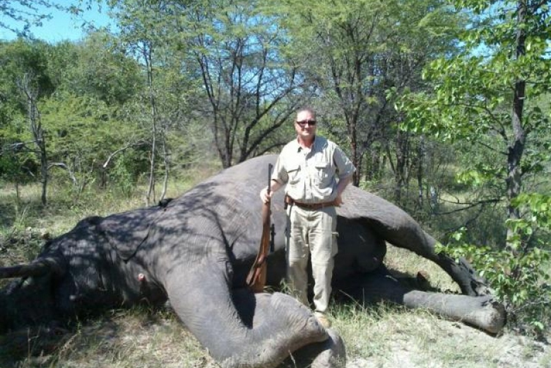 Zimbabwe - poľovačka na slona a byvola / Poľovačka na Slona