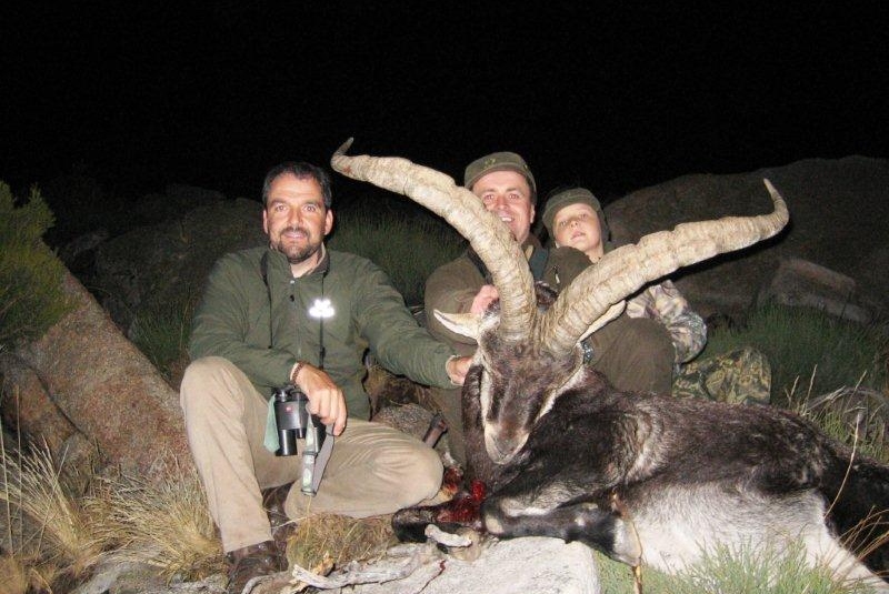 Poľovačky v Španielsku / Lov kozorožcov v Španielsku