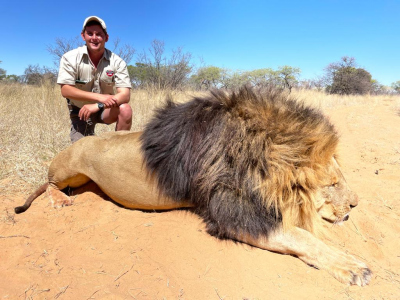 Poľovačka na leva v Juhoafrickej republike